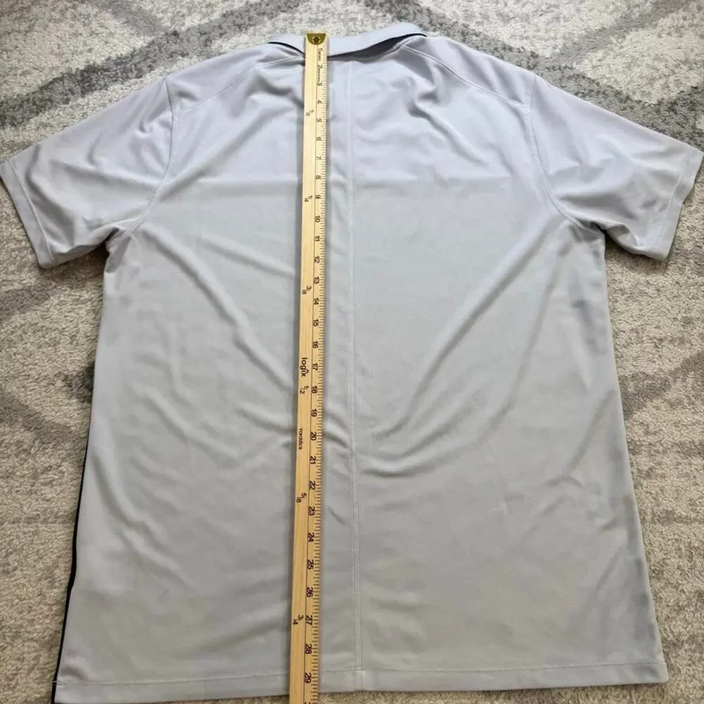 Nike Dri Fit polo LA clippers NBA. Navy grey size Large.